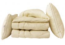 Набор TAG: одеяло 195х215 см и 2 подушки 50х70 см - Лебяжий пух Beige